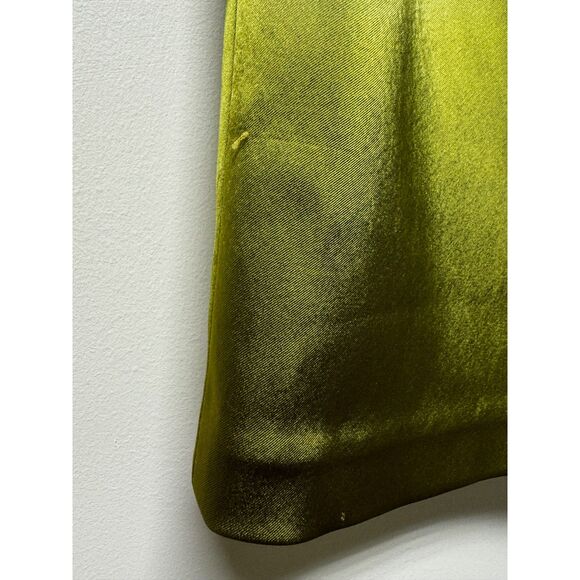 NWT DAVID MEISTER Green Halter Cocktail Dress, Sz 4 - Picture 5 of 13